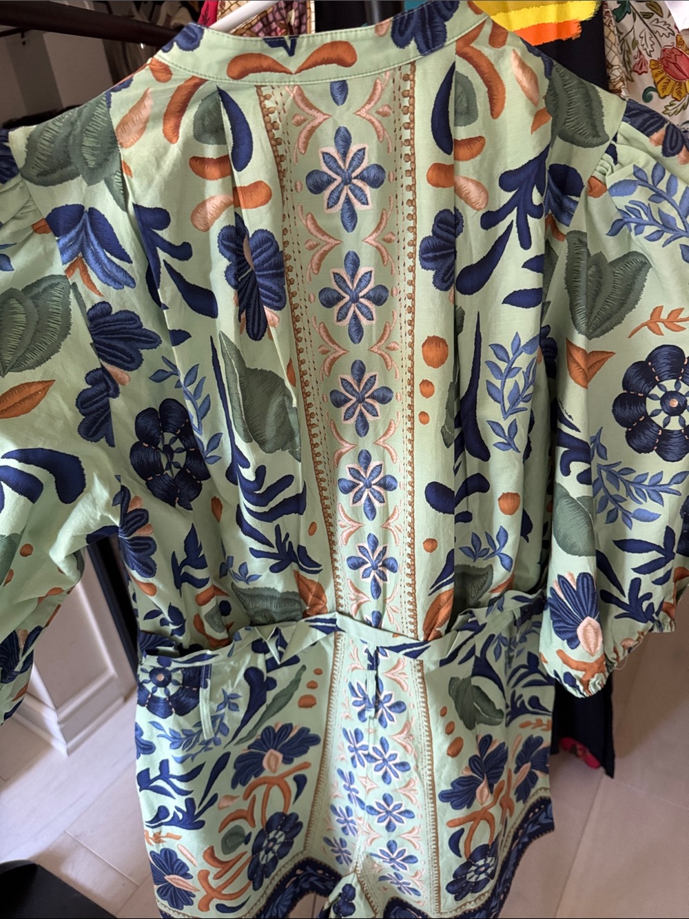FARM Rio Ocean Tapestry Romper - Picture 4 of 4